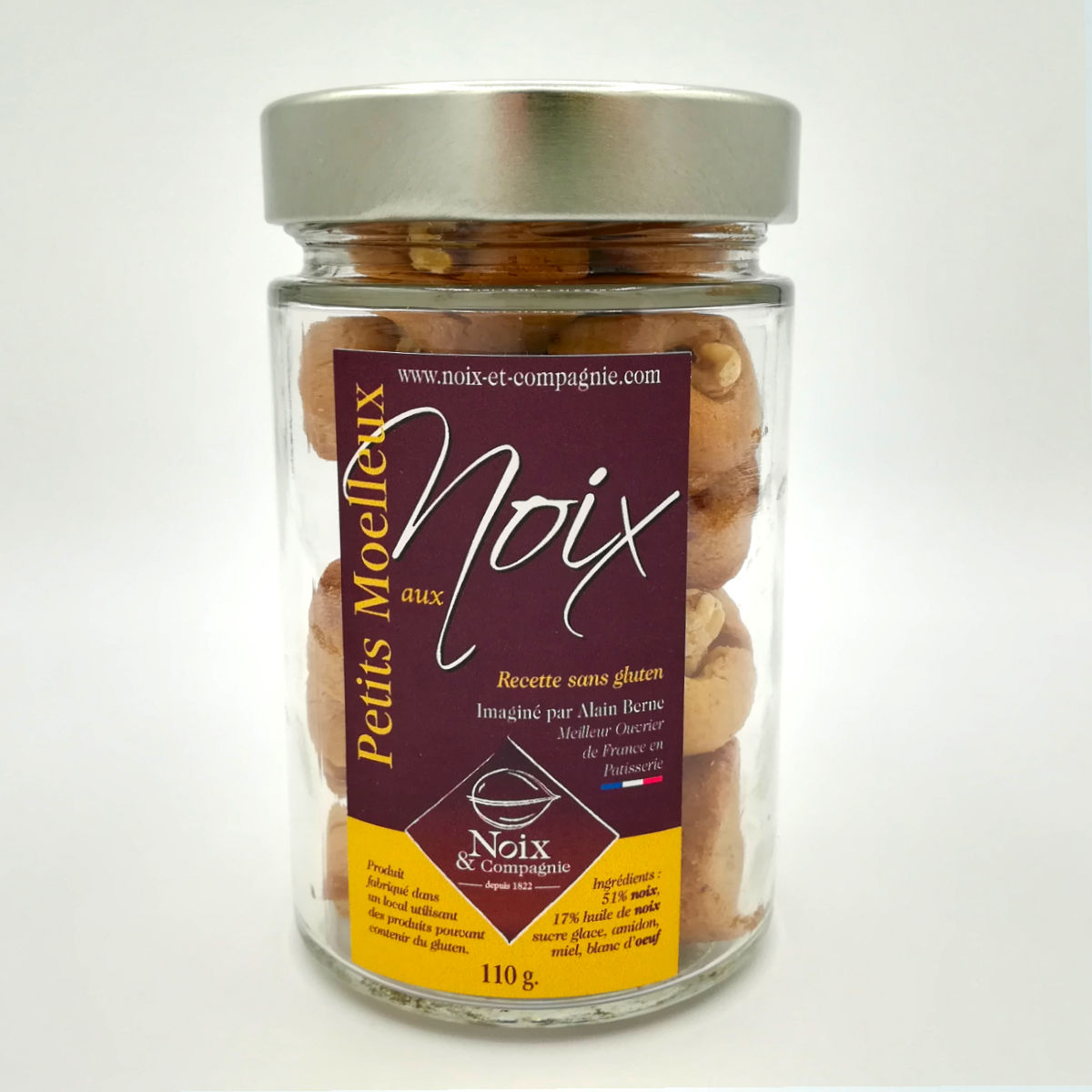 Moelleux aux noix, pot de 110g