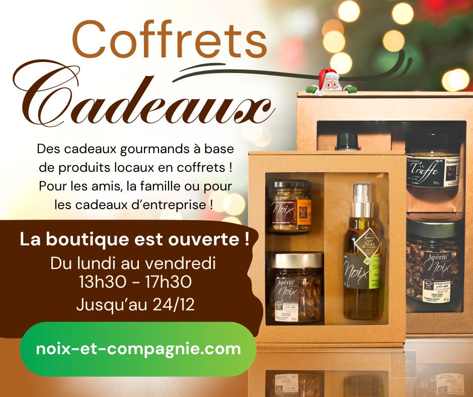 Coffret gourmand cadeau noël - Drôme