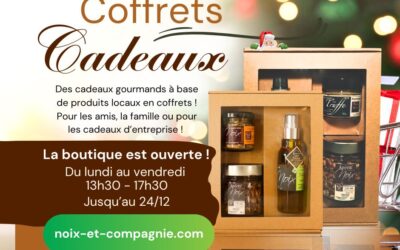 Coffret gourmand cadeau de Noël