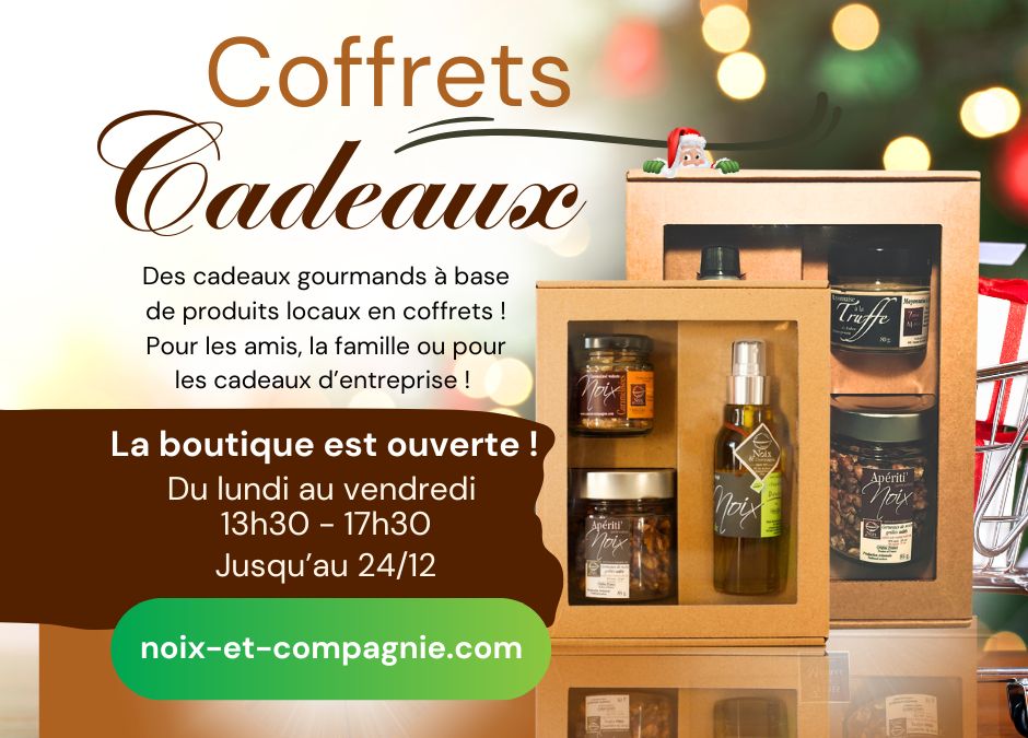 Coffret gourmand cadeau de Noël