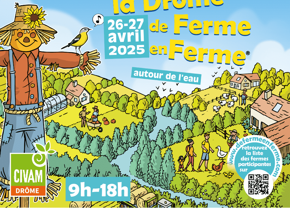 De Ferme en Ferme édition 2025 - Le terroir de la Drôme !