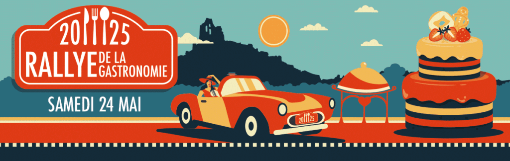 Rallye de la Gastronomie qui aura lieu le samedi 24 mai 2025