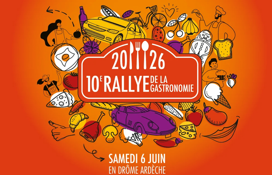 10ème Rallye de la Gastronomie en Drôme